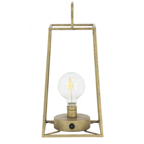 Tafellamp Fauve antiek brons met lamp