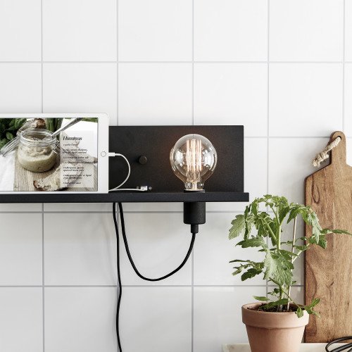 Wandlamp Multi met USB oplaadstation