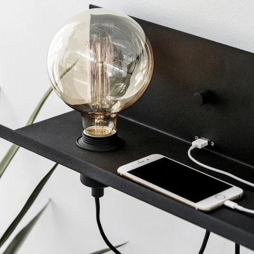 Wandlamp Multi met USB oplaadstation