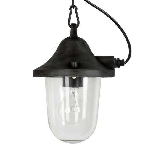 Hull kettinglamp Zwart