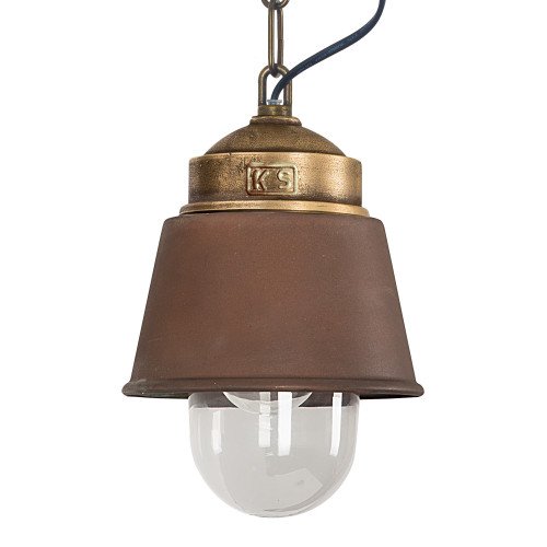 Hanglamp Industrieel brons/koper