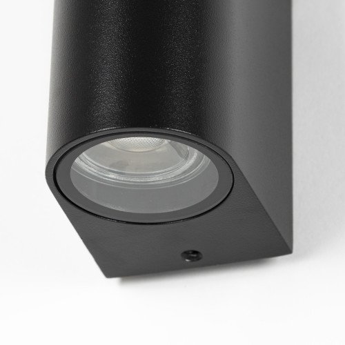 Wandspot Flash, up en downlighter, wandverlichting modern voor buiten, merk KS Verlichting, hoge kwaliteit, lage prijs, voorzien van 2 x een GU10 fitting