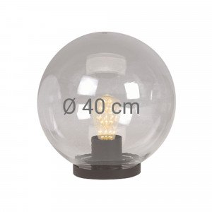Bol helder Ø 40 incl. flens (3873) - KS Verlichting - Tuinverlichting Bol