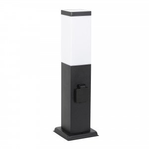 Tuinlamp Fiss zwart met Stopcontact Tuinlamp Fiss zwart met Stopcontact