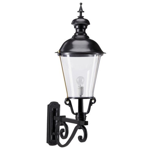 Exclusieve buitenverlichting zwart buitenlamp Notaris XL