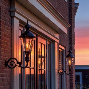 Klassieke gevel lantaarn Amstel L Klassieke gevel lantaarn Amstel L