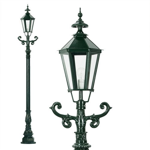 Lantaarn Siegburg set 3x - Tuinverlichting Zeskant