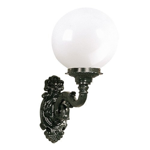 buitenlamp Nice Ø 30 (1310) klassieke buitenlamp met bol - KS Verlichting - Buitenverlichting Bol