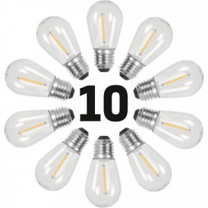 10-pack I-Led lichtbron 12v tbv lichtsnoer Party