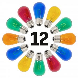 LED Feestverlichting 10 x 1 Watt - 10 kleuren