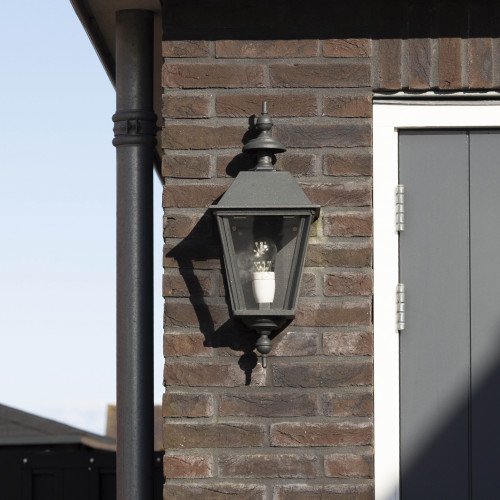 Buitenlamp vlak, Delft M Matzwart - KS Verlichting