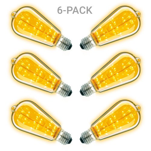 6-pack Rustic led lamp 5882x6 - aanbieding ledlampen