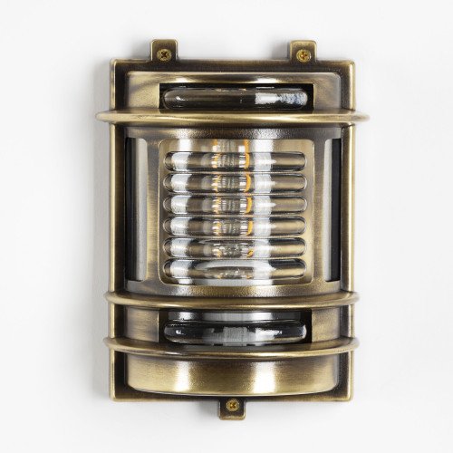 Buiten wandlamp Ahoy buitenverlichting messing scheepslampen