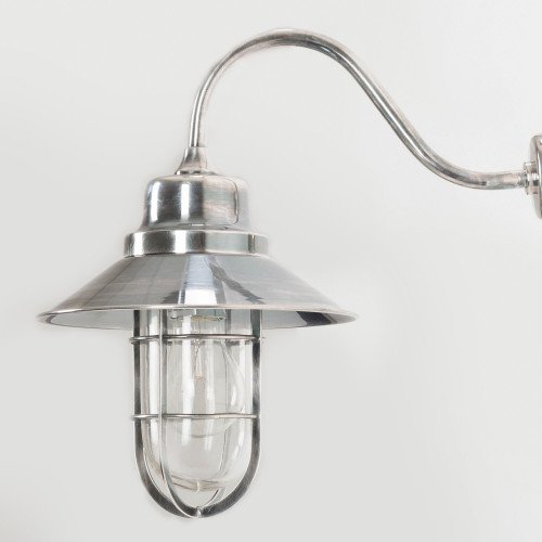 Stallamp Vermont Antiek Zilver