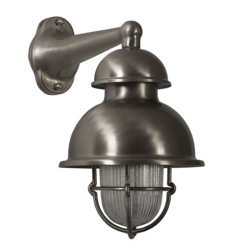 Scheepslamp antiek zilver Wharf