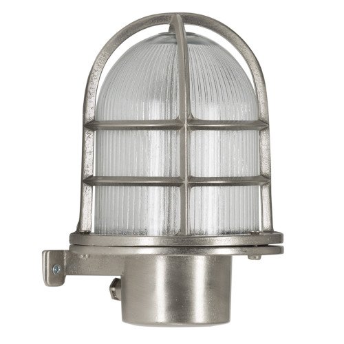 Antiek zilveren scheepslamp