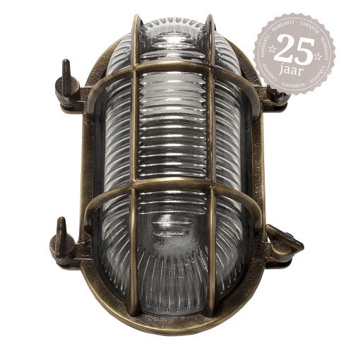 Bronzen nautische scheepslamp 3