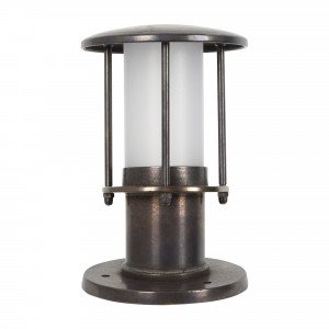 sokkellamp Resident 3 dark brass