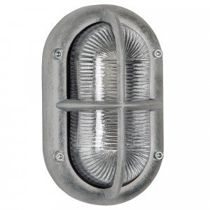Stoere buitenlamp Oculus ruw aluminium Stoere buitenlamp Oculus ruw aluminium