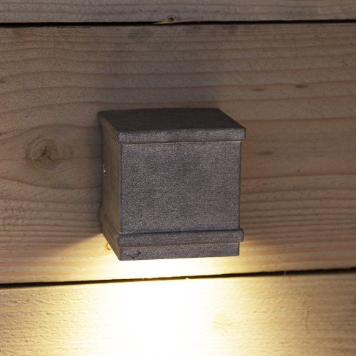 Borgo wandspot ruw aluminium (6687) - KS Verlichting