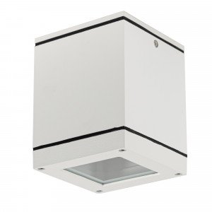 Sigma Plafond Wit plafondspot opbouw met grote fitting Sigma Plafond Wit plafondspot opbouw met grote fitting