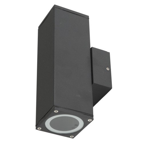 wandspot up en down Kevin, een prachtige stijlvolle en functionele moderne wandspot met een stijlvolle zwarte finish, hoge kwaliteit wandspot van KS Verlichting