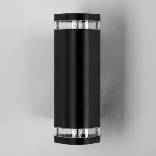 Buitenlamp Ambient, wandverlichting modern, up en downlighter zwart, prachtige moderne wandverlichting met een luxe uitstraling, wandspot updown, merk KS Verlichting