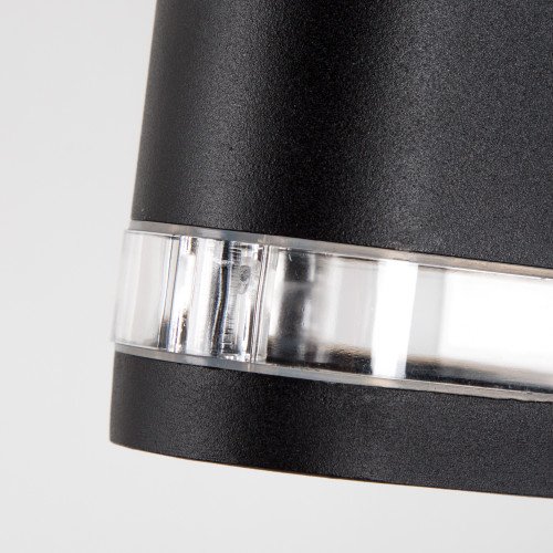 Buitenlamp Ambient, wandverlichting modern, up en downlighter zwart, prachtige moderne wandverlichting met een luxe uitstraling, wandspot updown, merk KS Verlichting