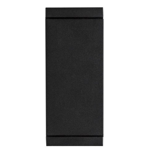 Stijlvolle stoere wandspot, downlighter Solid XL, mooie moderne wandverlichting, de perfecte spot voor het verlichten van gevels, Nostalux buitenverlichting