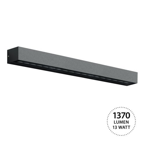 Buitenlamp Score XL buitenverlichting zwart aluminium in moderne stijl