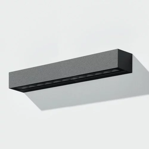 Buitenlamp Score XL buitenverlichting zwart aluminium in moderne stijl