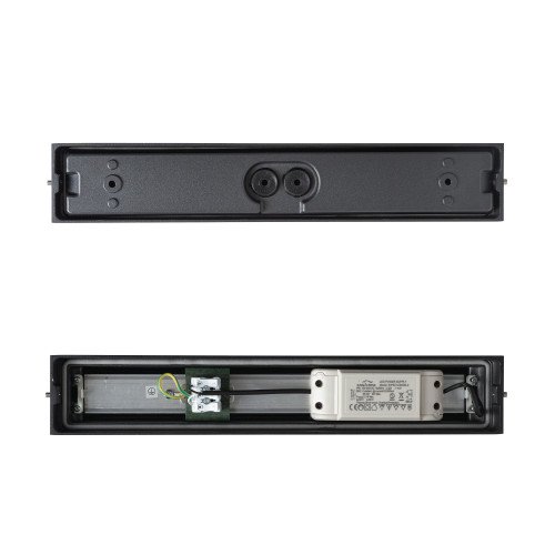 Buitenlamp Score XL buitenverlichting zwart aluminium in moderne stijl