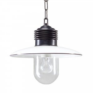 Hanglamp Ampere ketting Zwart/Wit (1187) - KS Verlichting - Stoer & Industrieel
