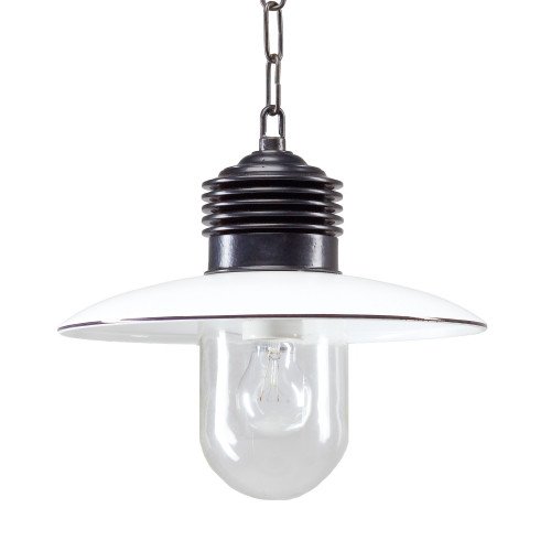 Hanglamp Ampere ketting Zwart/Wit (1187) - KS Verlichting - Stoer & Industrieel