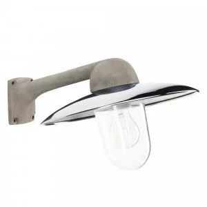 Wandlamp Fabrique Alu./Chroom (1196CH) - KS Verlichting - Stoer & Industrieel
