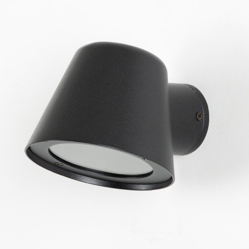 Vita Cup Wandlamp matzwart GU10