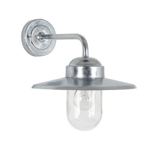 Buitenverlichting - Gusto Retro gegalvaniseerde wandlamp - Buitenlamp KS Verlichting