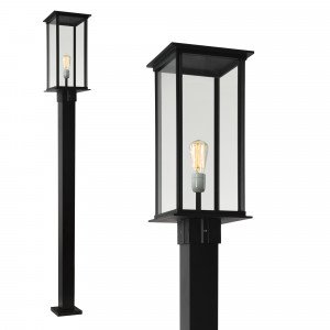 Exclusieve tuinlamp Capital lantaarn 1-lichts zwart  Exclusieve tuinlamp Capital lantaarn 1-lichts zwart