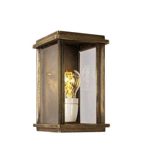 verlichting veranda - bronzen buitenlamp Capital klein - jaren 30 buitenlamp - Nostalux
