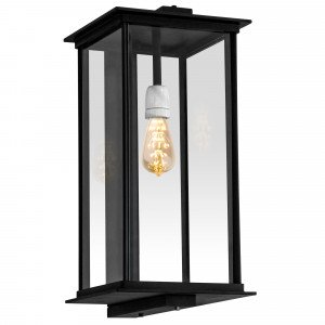 Exclusieve buitenlamp Capital Frame zwart 