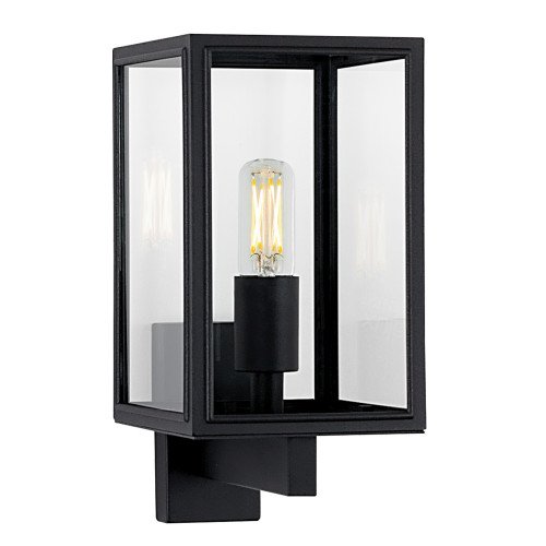 buitenlamp Soho met dag en nacht sensor twilight sensor - buitenverlichting - RVS mat zwart
