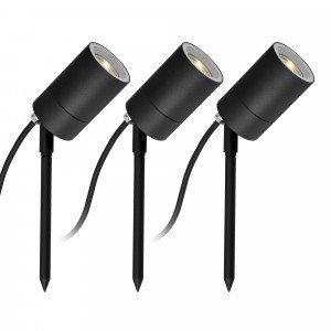 LED Pin tuinspot prikspot kantelbaar in zwarte kleur LED Pin tuinspot prikspot kantelbaar in zwarte kleur