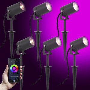 tuinspot - KS Verlichting - KS Stark antraciet - Tuinspot - Wifi LED tuinspot - KS Verlichting - KS Stark antraciet - Tuinspot - Wifi LED