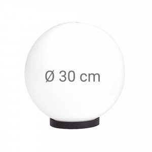 Bol opaal Ø 30 incl. flens (3681) - KS Verlichting - Tuinverlichting Bol Bol opaal Ø 30 incl. flens (3681) - KS Verlichting - Tuinverlichting Bol