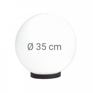 Bol opaal Ø 35 incl. flens (3682) - KS Verlichting - Tuinverlichting Bol Bol opaal Ø 35 incl. flens (3682) - KS Verlichting - Tuinverlichting Bol
