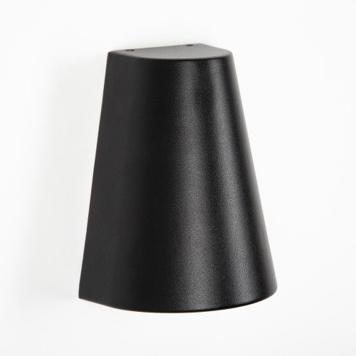 Wandspot Cone, zwarte downlighter, conisch vormgegeven, stijlvolle buitenverlichting, moderne wandverlichting, zeer geschikt als gevelverlichting, gevelspot, merk KS Verlichting