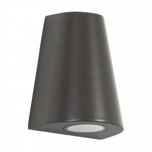 Buitenlamp Cone Downlighter Antraciet, modern vormgegeven wandspot voor buiten, geeft sfeer en is functioneel, conische buitenlamp vlak aan de wand Buitenlamp Cone Downlighter Antraciet, modern vormgegeven wandspot voor buiten, geeft sfeer en is functioneel, conische buitenlamp vlak aan de wand