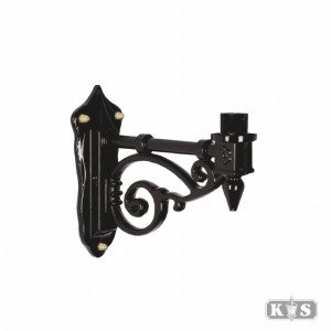 Wandsteun Edam aluminium klassiek krulontwerp