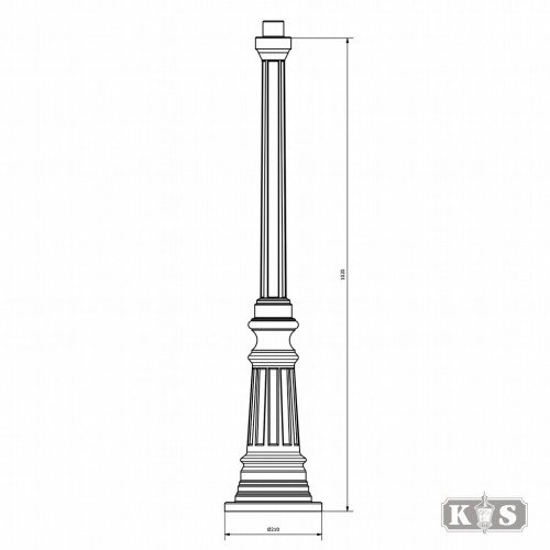 Lantaarnpaal E86A