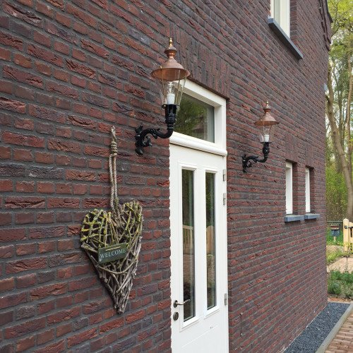 Buitenlamp boerderij - buitenverlichting KS buitenlamp Hoorn staand M - Nostalux